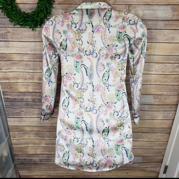 Victoria secret Sleepwear Paisley Long Sleeve Top - Picture 6 of 9